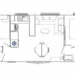 Plan Mobil-home Trigano Intuition Intuition Luxe 35 - 2 chambres