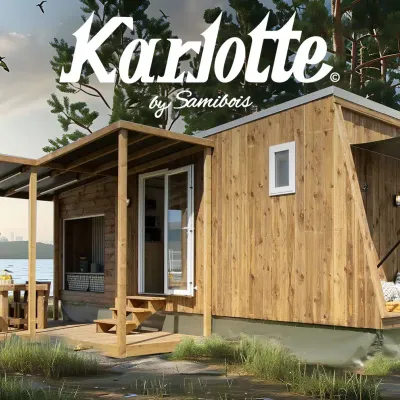 Mobil home Samibois Cabane Samibois Karlotte à vendre