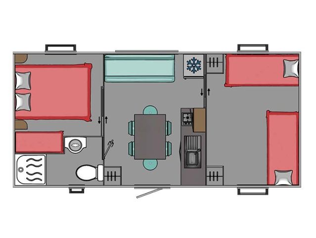 Plan Mobil-home Trigano Spécifique Sencilo